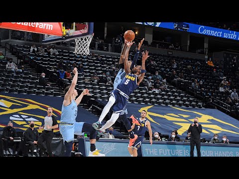 Will Barton drops 28 points in Nuggets' double-OT win over Memphis Grizzlies (04/19/2021)