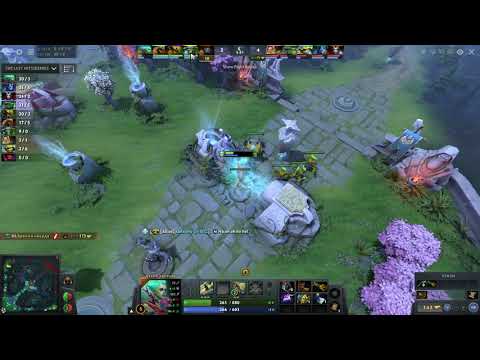 Limmp Death Prophet Mid vs. Queen of Pain - Dota 2 Pros Laning