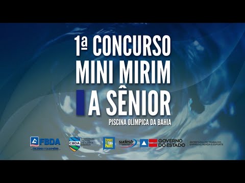 1º CONCURSO MINI MIRIM A SÊNIOR: Pré-Mirim a Petiz