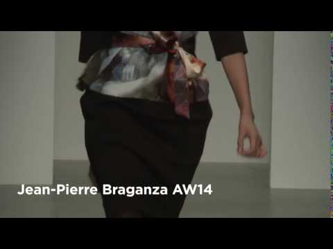 Jean Pierre Braganza London Fashion Week show  Jean Pierre Braganza AW14 Collection   YouTube online