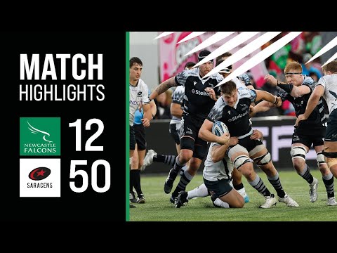 Match Highlights | Newcastle Falcons v Saracens | Gallagher Premiership | Round 5