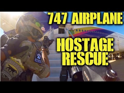 DesertFox Airsoft: Boeing 747 Hostage Rescue (Lion's Claw Tactical Challenge)