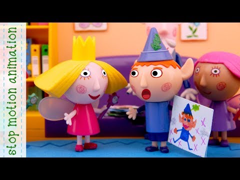 Ben & Holly's Little Kingdom Ben's birthday card Stop Motion Animation new english episodes 2017 HD