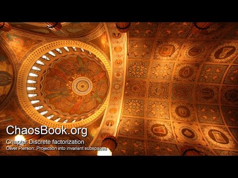 ChaosBook.org chapter Discrete factorization - Projection into invariant subspaces