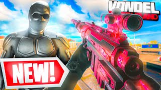 USING the NEW BLACK NOIR OPERATOR & FJX SNIPER on Vondel Park Warzone!