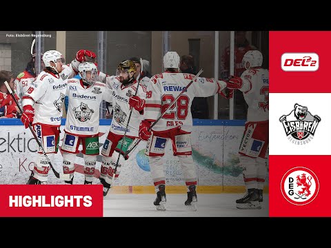 DEL2: Eisbären Regensburg vs. Düsseldorfer EG | Highlights