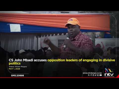 CS John Mbadi accuses opposition leaders of engaging in divisive politics