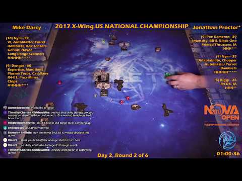 2017 X-Wing US Nationals DAY 2, ROUND 2