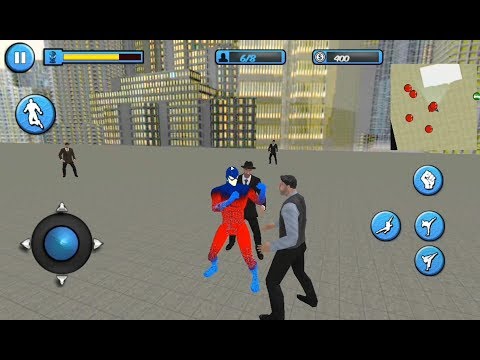 Flying Spider Superhero Rescue Mission | Spider Vs Gangster - Android GamePlay