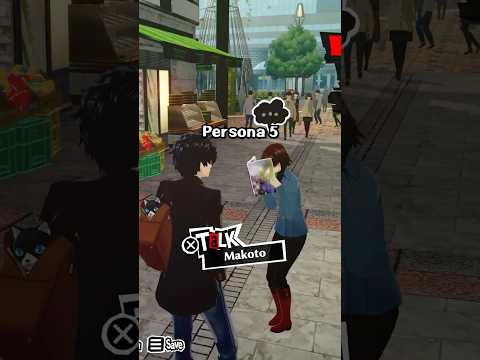 Makoto FOLLOWS you in Persona 5