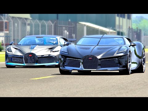 Bugatti La Voiture Noire vs Bugatti Divo - Highlands