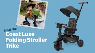 Radio Flyer ⭐ Coast Luxe Folding Stroller Trike