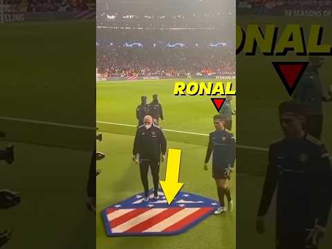 Why are footballers scared to step on the club badge