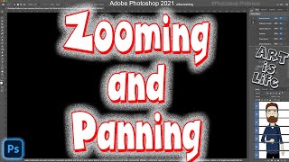 Intro Course-Photoshop 2021: How to Zoom and Pan in Photoshop (Session 1 vid 3)