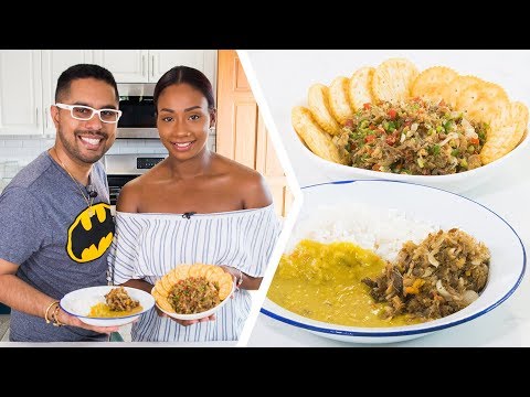 How To Prepare Smoked Herring Two Trini Ways | Foodie Nation