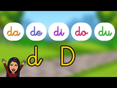 💎 Sílabas Da De Di Do Du | Letra Ligada