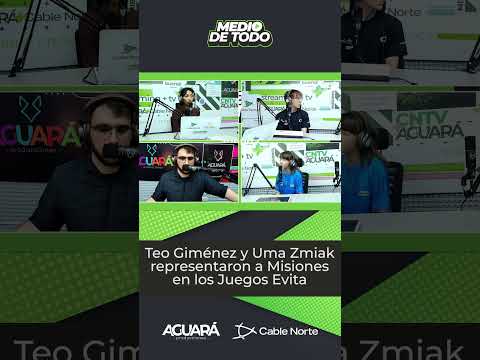 🎮✨ ¡Orgullo de la localidad de Alem y la provincia de Misiones en “Medio de Todo”! 💛💙