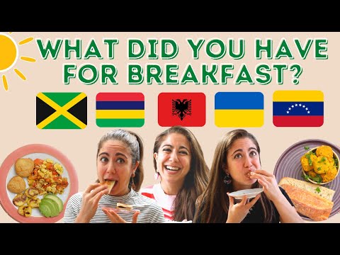 I Tried 5 Breakfasts From 5 Countries (Ukraine, Jamaica, Venezuela, Albania, Mauritius)