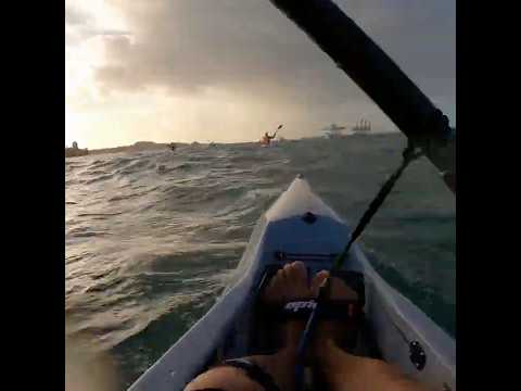 Catching runners! #surfski #kayak #paddler #newzealand