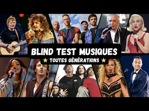 BLIND TEST MUSIQUES DE 1964 À 2024  - 70 EXTRAITS (TOUTES GÉNÉRATIONS)