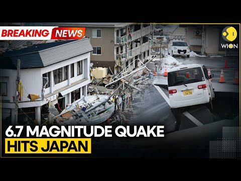 BREAKING: Japan Struck With Another Quake of 6.7 Magnitude, Tsunami Warning Issued | WION News