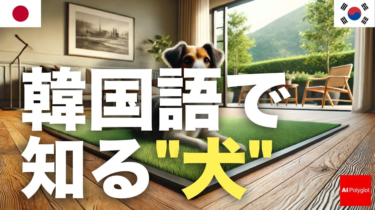 韓国語で知る"犬" | 集中学習 | 流し聞き episode artwork