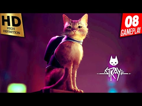STRAY PS5 Walkthrough Gameplay - Part 8 (FULL GAME)
