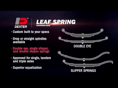 DEXTER TV - Leaf Spring Suspension Axles