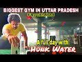 A day with #Sahil_khan #Hunk_Water. सबसे बड़ी जिम 200 आदमी ऐक साथ कसरत कर सकते है।💪💪😯😯
