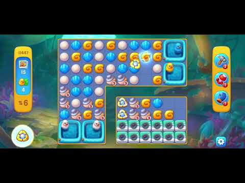 Fishdom 11447 Level - NO 💣💥🧨