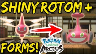 How To Get SHINY ROTOM & Change Rotoms Forms In Pokémon Legends Arceus!