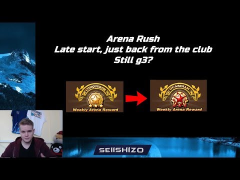 Summoners War - Arena Rush Hour G3: Started the rush too late, just came back from the club X'D