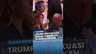 Suara Tembakan Beruntun di Washington Paksa Evakuasi Darurat Presiden Donald Trump