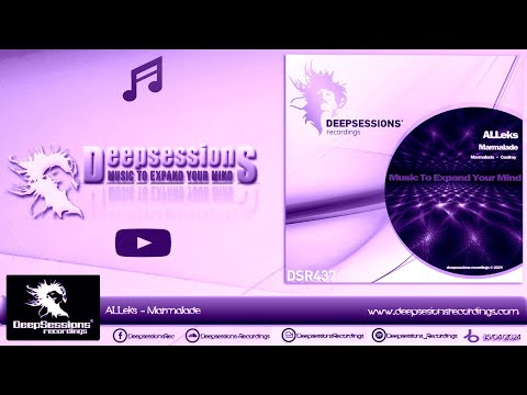 DSR437 ALLeks   Marmalade • Deepsessions Recordings