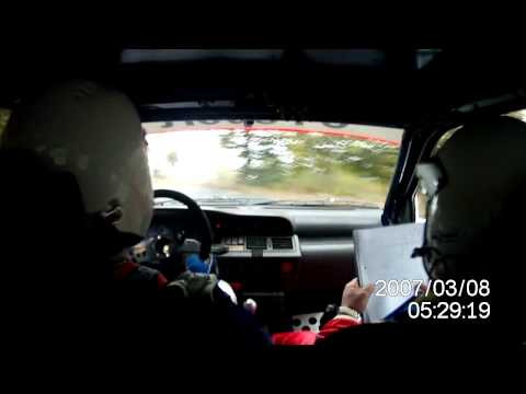 rally bagnolo 2011 cameracar( Iacona - Giordano) 2° di classe fn3 clio williams  n. 71