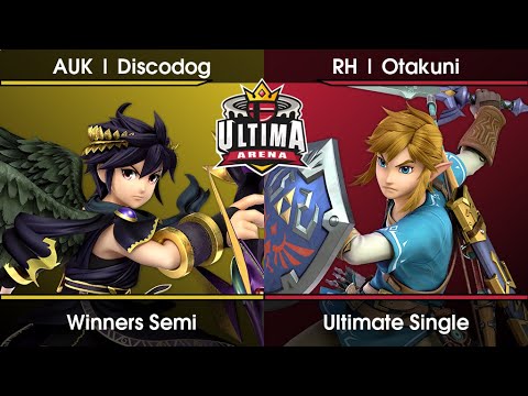 Ultima Arena #17 Winners Semi - Discodog (Dark Pit) Vs. Otakuni (Link) SSBU Ultimate Tournament