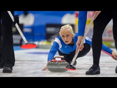 CURLING: SCO-EST - World Junior Chps 2015 - Women Draw 1