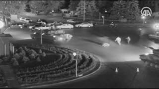 Vatandaş tankın önüne yattı