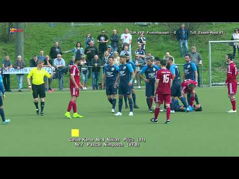 BZ Liga Gr2 SP27 DJK VFB Frohnhausen vs  TuS Essen West 81 8 4 2018