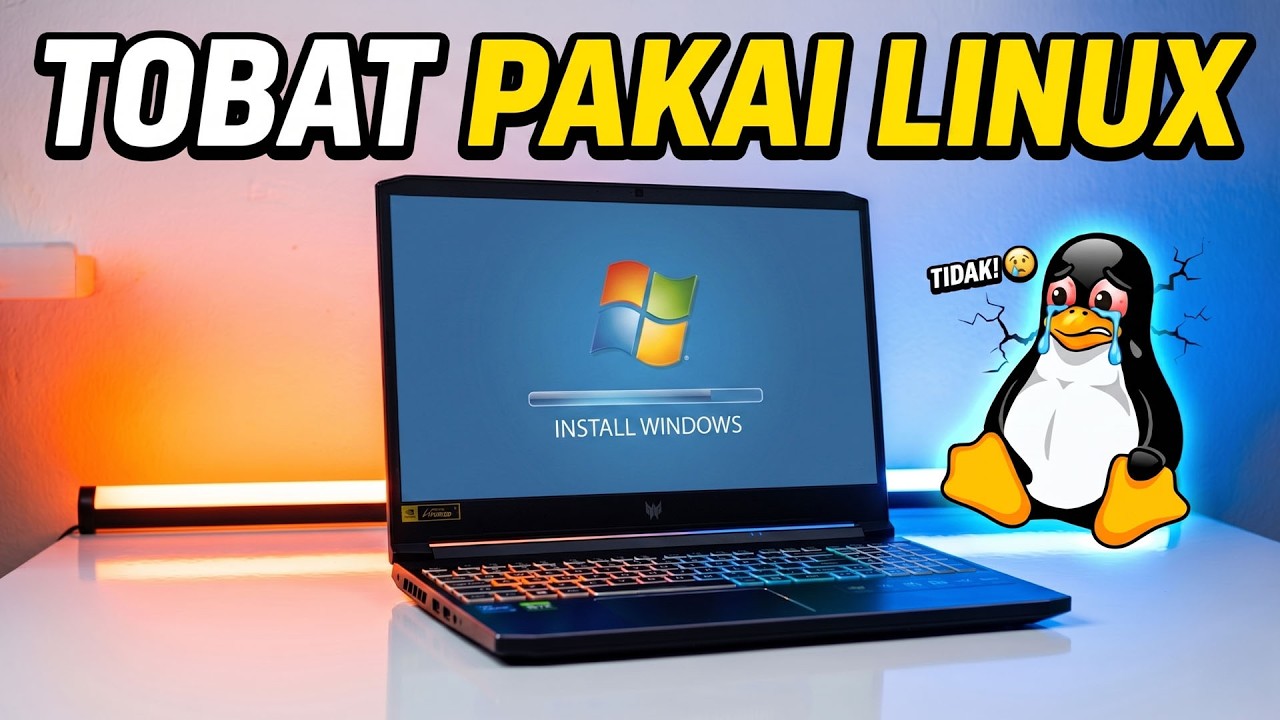 BYE BYE LINUX! Cara Pindah Dari Linux Ke Windows 10 Atau 11 Step By Step
