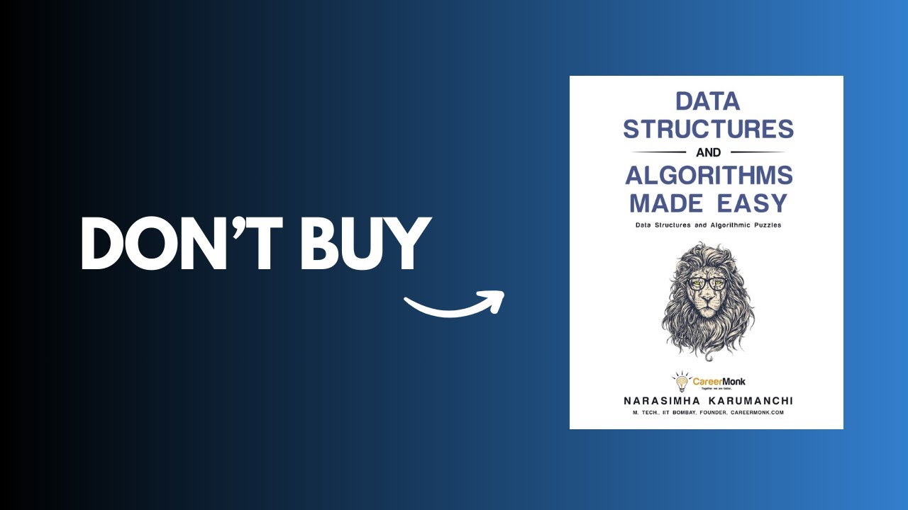 Honest Review: Data Structures And Algorithms Made Easy By Narasimha Karumanchi
