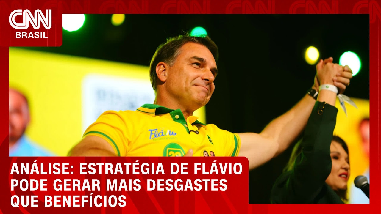 Estratégia de Flávio pode gerar mais desgastes que benefícios; veja análise | CNN 360°