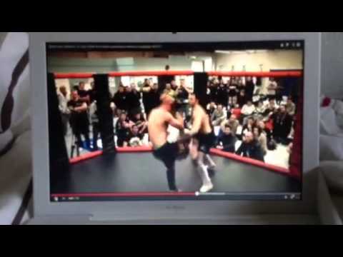 Sean mallett semi pro mma  interclub 2nd fight of the day 2011