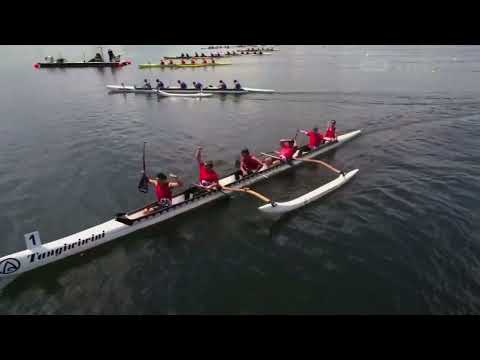 2025 Waka ama sprint nationals - W6 Premier Men 500m final