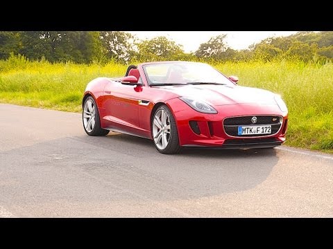 Jaguar F-TYPE V8S review test F-TYPE Fahrbericht video - Autogefühl Autoblog