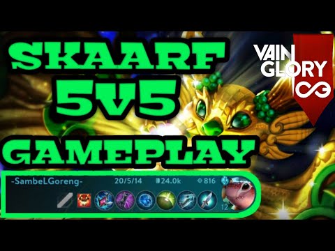 SKAARF MID LANE | GAMEPLAY VAINGLORY 5V5 | -SambeLGoreng-