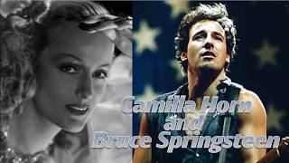 Camilla Horn and Bruce Springsteen