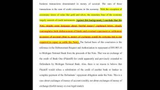 Affidavit of Walker Todd  1  What is Lawful Money, and Money Of Account   Explained
