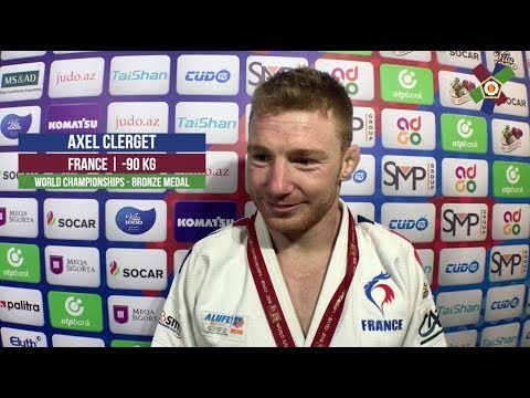 World Judo Championships 2018 - Interview with Axel Clerget (FRA)