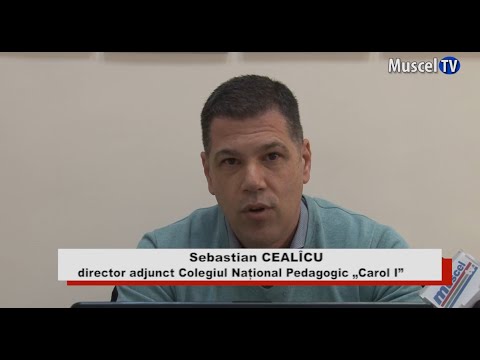 Jurnal MUSCEL TV 17.03.2022 Oferta educațională – Colegiul Național Pedagogic „Carol I”
